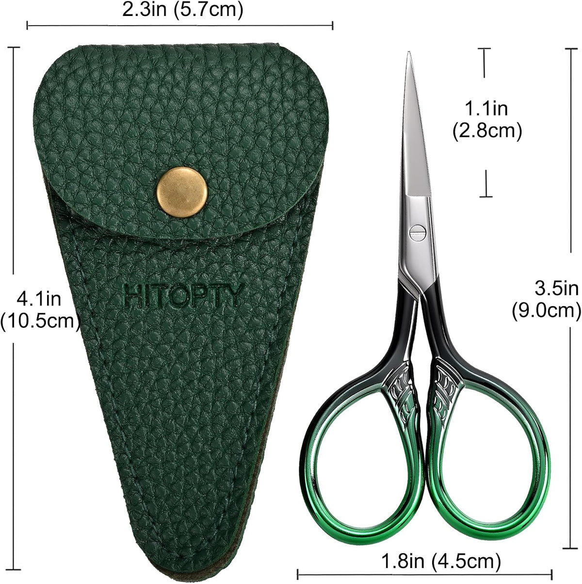 Small Precision Scissors, 3.5in Beauty Grooming Kit