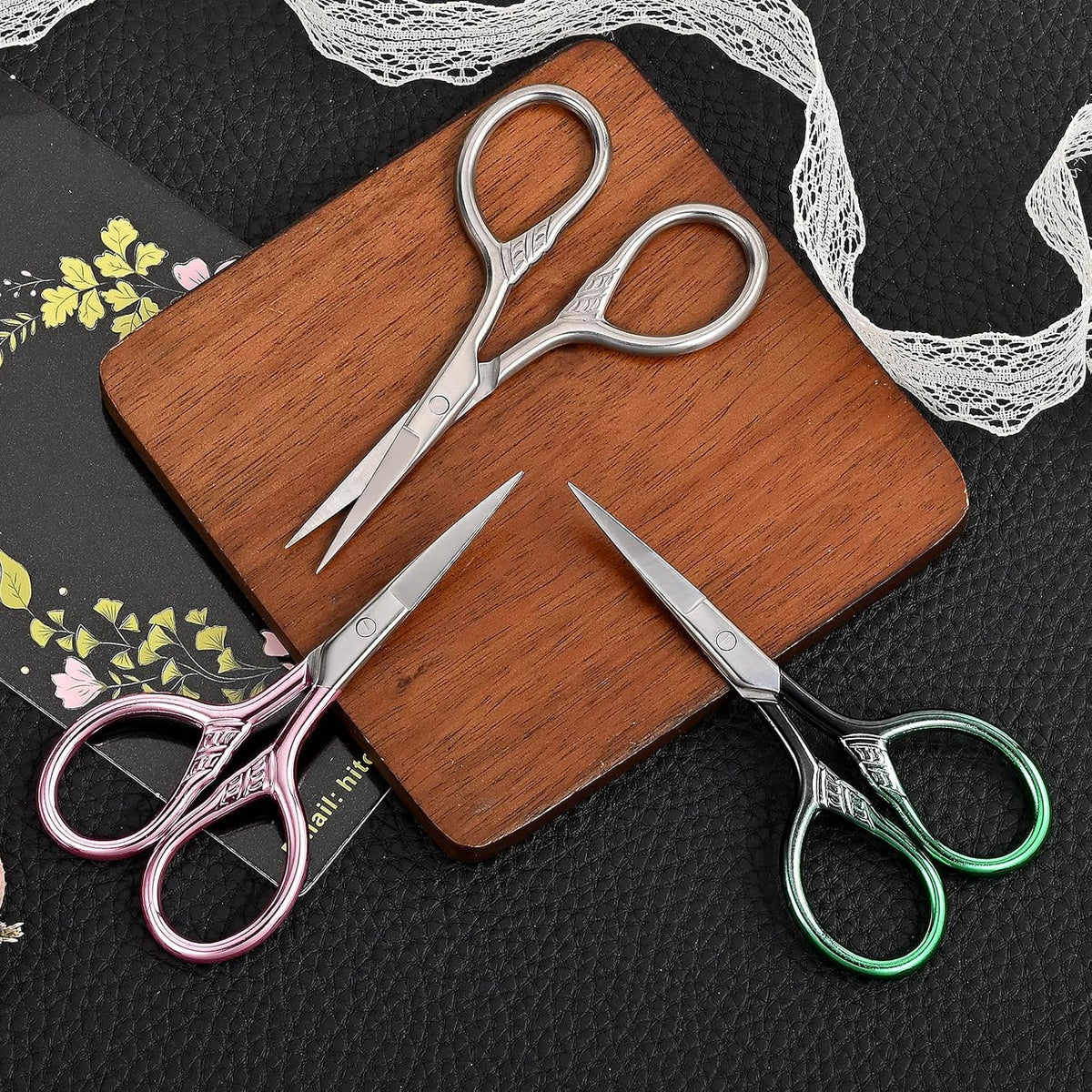 Small Precision Scissors, 3.5in Beauty Grooming Kit