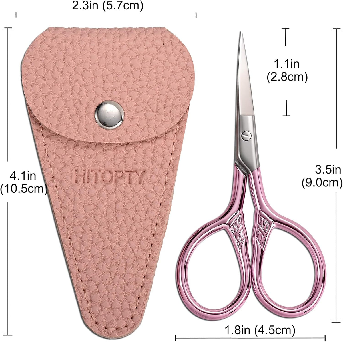 Small Precision Scissors, 3.5in Beauty Grooming Kit