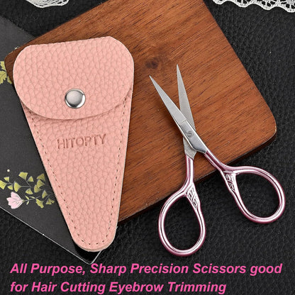 Small Precision Scissors, 3.5in Beauty Grooming Kit
