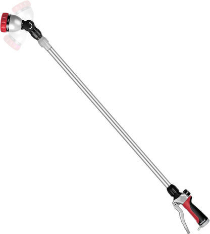 Long Telescopic Watering Wand for Garden Hose, 36”-60” Garden Wand