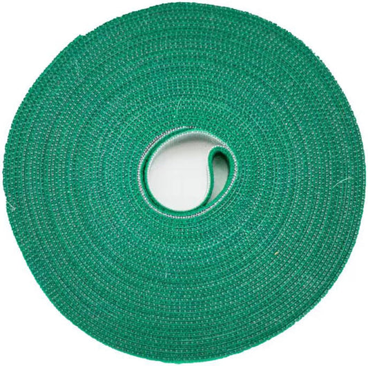 Garden Tie Green Tape, Plant Supports, Gentle On Plants (32.8ft × 0.6 inch, 1 roll, Green)