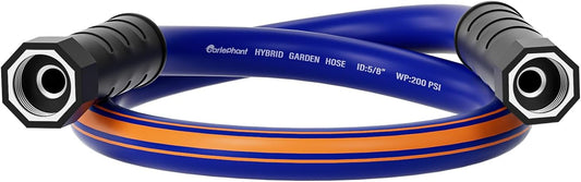 short hose 3 ft x 5/8", Female to Female Hose, Hose Reel Leader Hose, short water hose with Swivel Handle