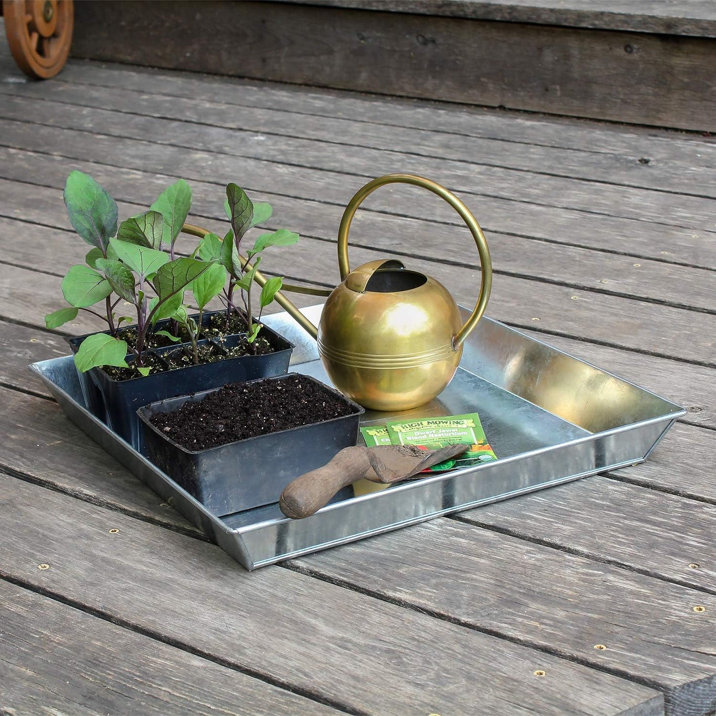 Achla WC-01 Designs Watering Can, 1L, Brass