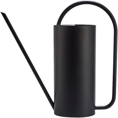 Watering Can Outdoor, 50 oz/1.5L Watering Can with Long Spout and Handle, Stainless Steel Garden Watering Pot for Outdoor and Indoor Plants