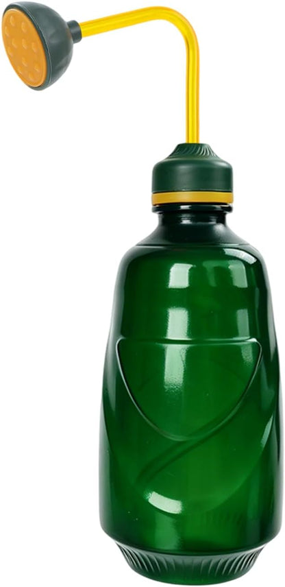 450ML Small Watering Can, 2 in 1 Spray Head for Indoor Plants, Green