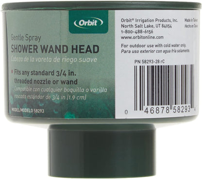 SunMate Hose-End 58293 Shower Wand Head