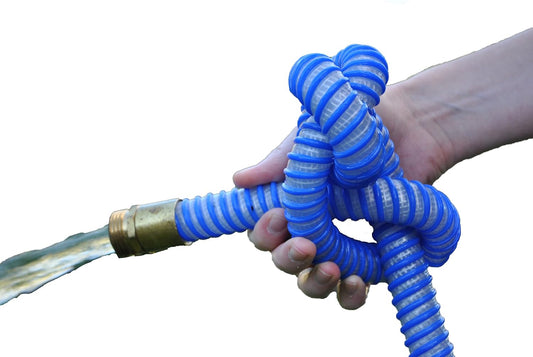 Tuff-Guard - 001-0106-1200 The Perfect Garden Hose, Kink Proof Garden Hose Assembly, Blue, 5/8" Male x Female GHT Connection, 5/8" ID, 100 Foot Length
