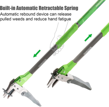Weed Puller + Hand Weeder - Bundle Stand Up Weed Puller & Hand Weeder Tool for The Easiest & Most Effective Weed Removal