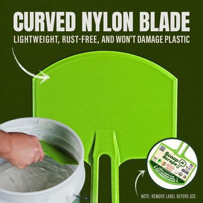 Buddy Tools Scoop-N-Scrape Bucket Scoop