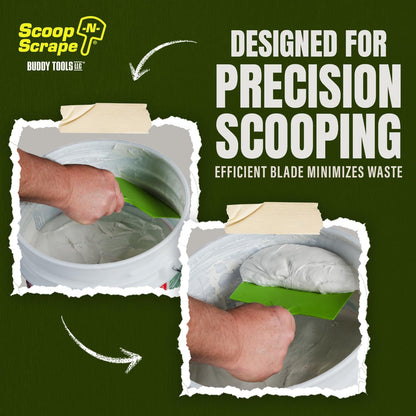 Buddy Tools Scoop-N-Scrape Bucket Scoop