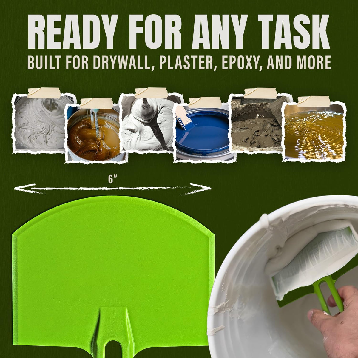 Buddy Tools Scoop-N-Scrape Bucket Scoop