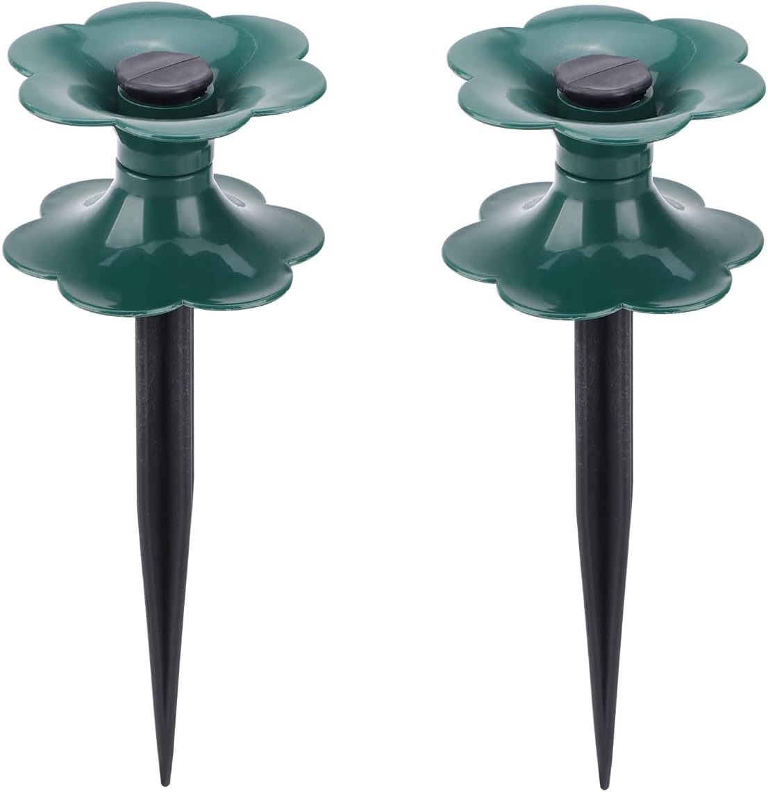 Garden Hose Guide Spikes, 2 Pcs Hose Guide Garden Water Hoses Spike Stakes Long Plastic Spike Plant Saver Tool for Plant Protection Yard Garden