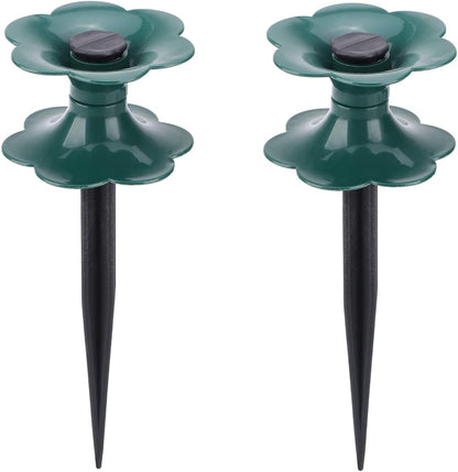 Garden Hose Guide Spikes, 2 Pcs Hose Guide Garden Water Hoses Spike Stakes Long Plastic Spike Plant Saver Tool for Plant Protection Yard Garden