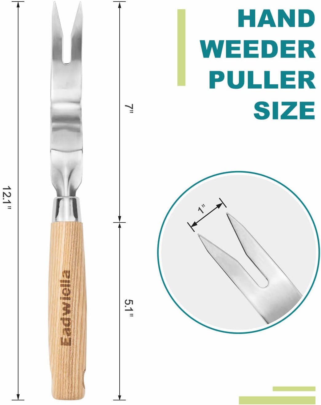 Crack Weeder Crevice Weeding Stainless Steel Lightweight Tool