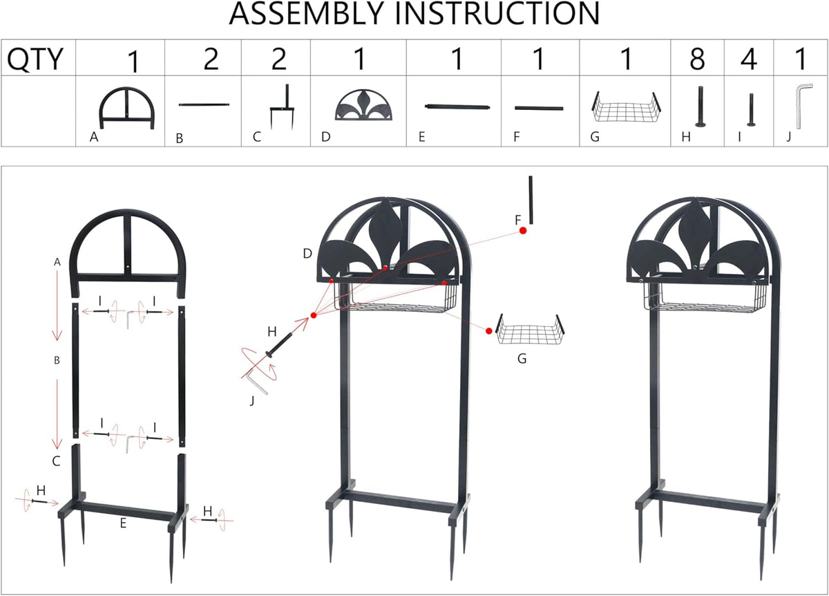 Garden Hose Holder, Water Hose Holders Stand Holds 160-Feet Freestanding Hose Reel Storage Hanger Rack for Outside Yard Lawn Farm