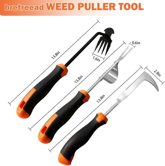 Weed Puller Tool, 2026 New Portable Hand Weeder Tool, Weeding Tool with Stainless Steel, Garden Tools for Plant & Weeding, Crack Weeder Crevice Tool, Weed Remover Tool for Farm & Backyard