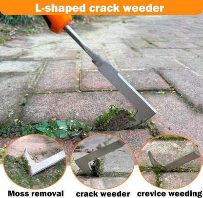 Weed Puller Tool, 2026 New Portable Hand Weeder Tool, Weeding Tool with Stainless Steel, Garden Tools for Plant & Weeding, Crack Weeder Crevice Tool, Weed Remover Tool for Farm & Backyard