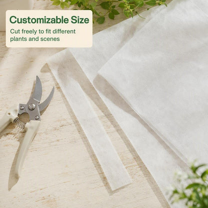 Plant Covers Freeze Protection,10x50FT Frost Cloth Row Covers