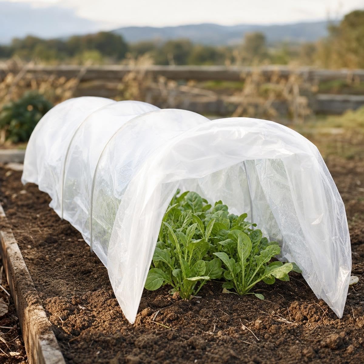 Plant Covers Freeze Protection,10x50FT Frost Cloth Row Covers