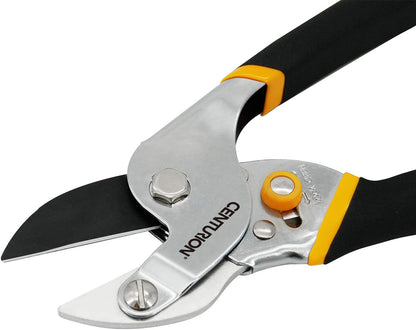 193 All Steel Blade Sharp Anvil Pruner, Non-Stick Rust-Resistant Coating Blade