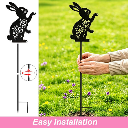 Solar Lights Outdoor,Watering Can with Dog Silhouette Stake