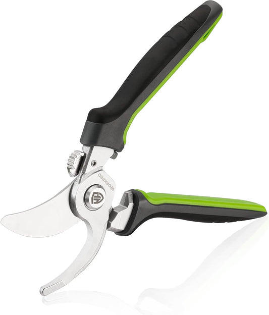 Garden Bypass Pruning Shears, 8.5" Pruning Scissors