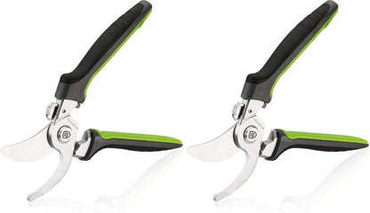 Garden Bypass Pruning Shears, 8.5" Pruning Scissors