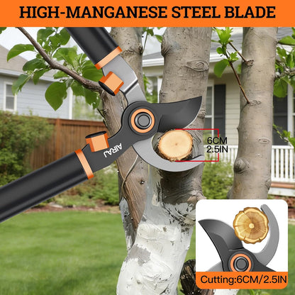 Anvil Loppers for Tree Trimmer Heavy Duty, 26-39'' Tree Branch Cutter