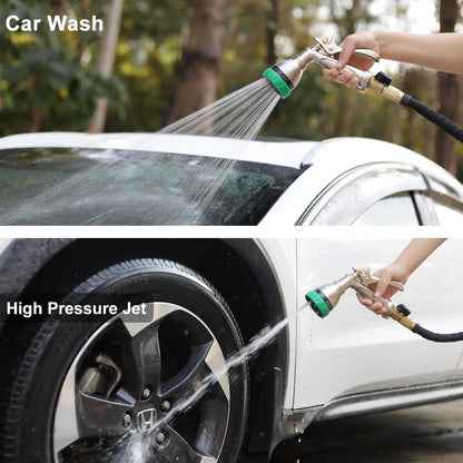 Upgraded Metal Garden Hose Nozzle Heavy Duty, 30% Higher Water Flow