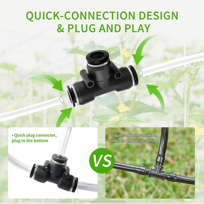 Automatic Watering System for Potted Plants | Indoor Plant Waterer with Programmable Timer, Dual Self-Priming Pumps, Drip Irrigation Kit for Up to 20 Plants