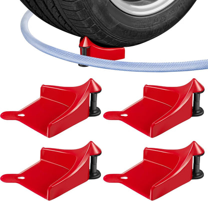 4 Pack Car Hose Guide for Pressure Washer Hoses, Black