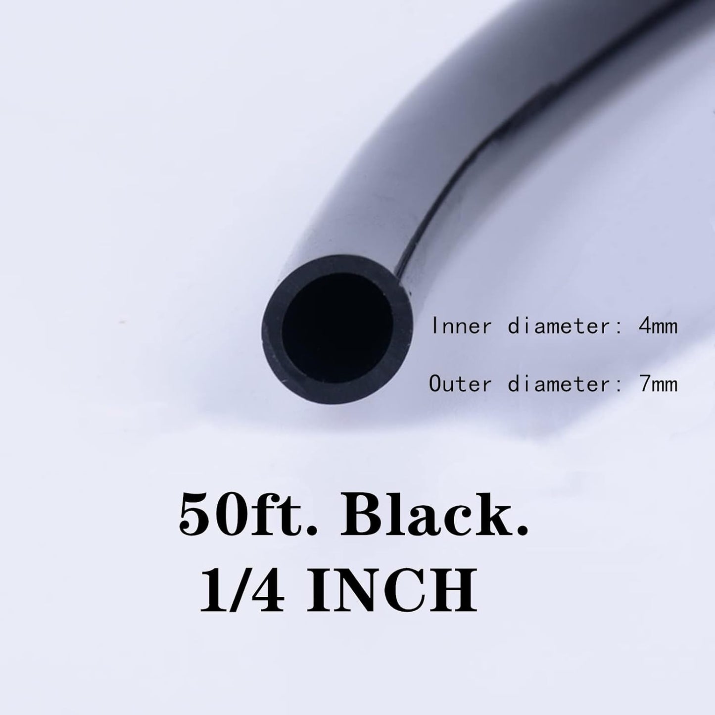 Drip Irrigation Kit, 1/4" Blank Distribution Tubing