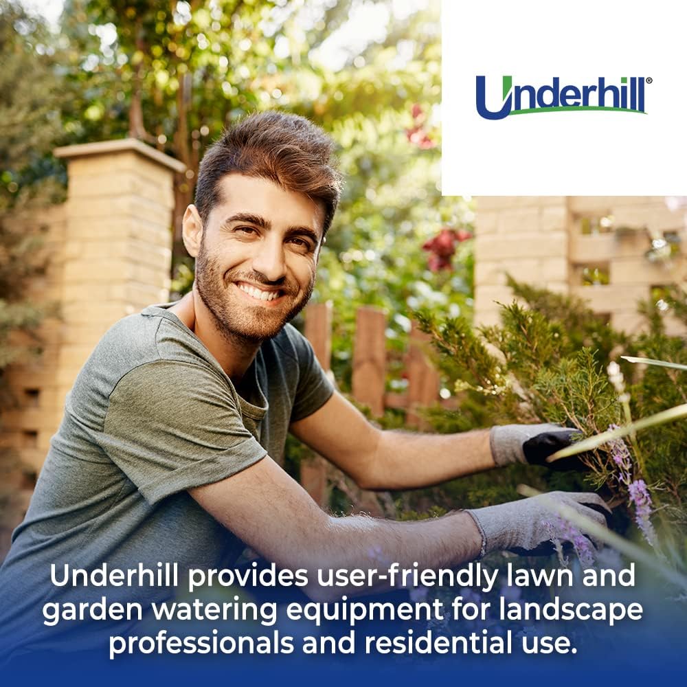 Rotating Brass Impact Sprinkler Head 360 Degree for Large Area, Lawn, Garden, Commercial Irrigation, 1-Inch Full Circle, 71-Foot, SI100F