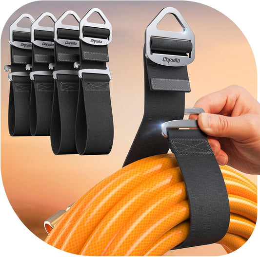 4 Pack Extension Cord Holder Organizer, Auto Lock Cable Straps