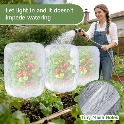 Bird Netting for Blueberry Bushes Protection, 4.9Ft x 3.2Ft, 3Pcs