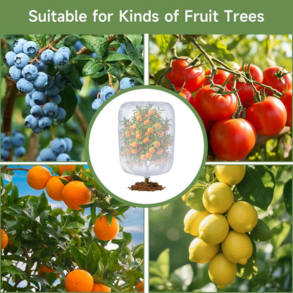 Bird Netting for Blueberry Bushes Protection, 4.9Ft x 3.2Ft, 3Pcs