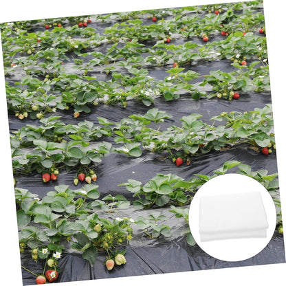 Nonwoven Shrub Freeze Protection Cover for Winter Plants Reusable Frost Blanket Drawstring Outdoor Vegetable Row Cover for Cold Weather Gardening