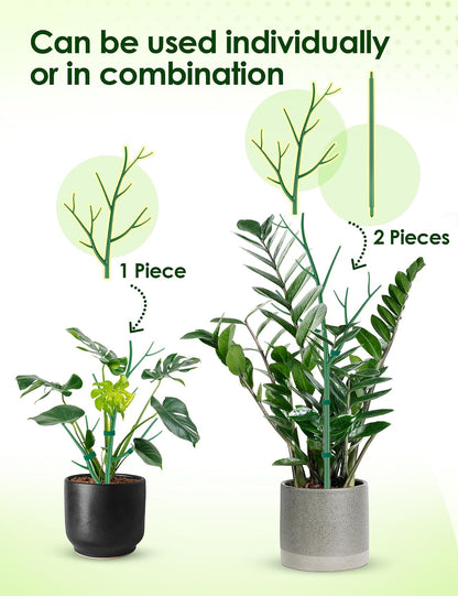 39.5" Comprehensive Plant Support Stake Set of 6 - Durable