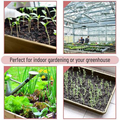 Seed Starter Trays, 5 Pack, 17"x10"x2.4"