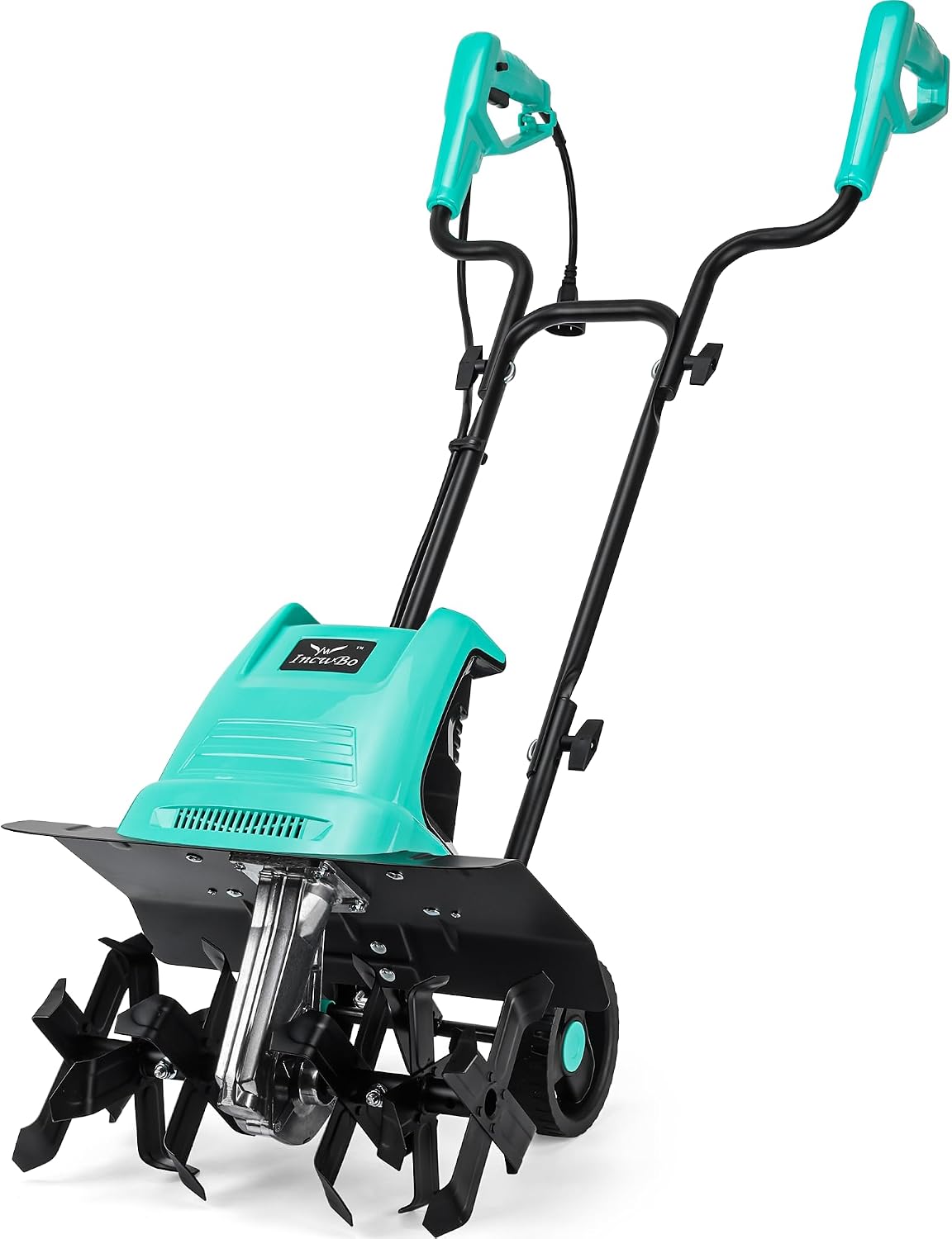 IncwBo 12'' 10.5AMP Corded Electric Garden Roto Tiller Cultivator Powerful