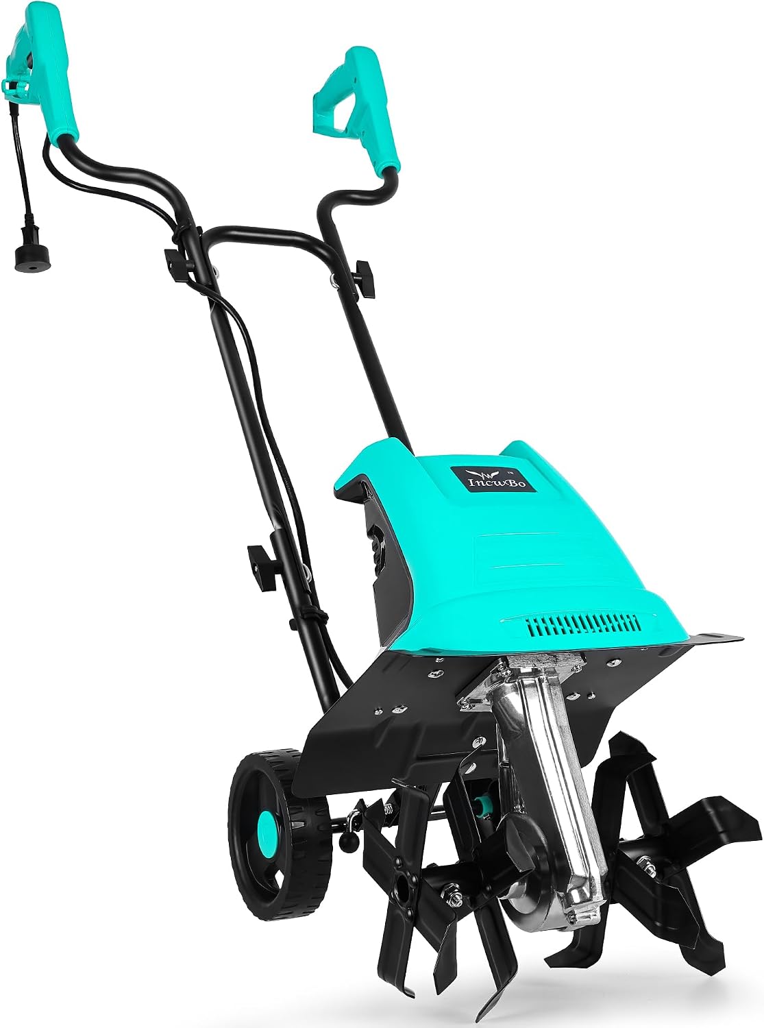 IncwBo 12'' 10.5AMP Corded Electric Garden Roto Tiller Cultivator Powerful