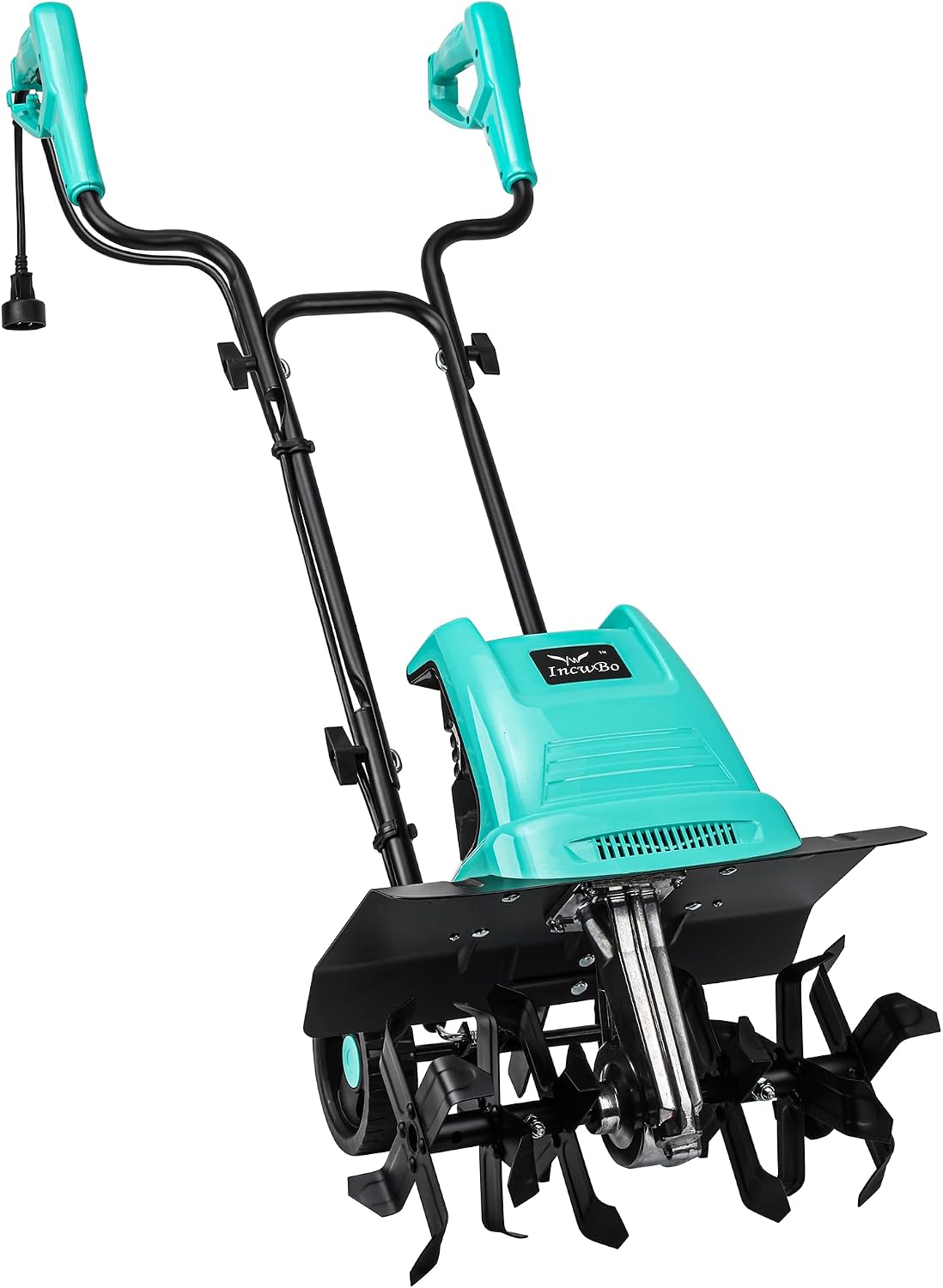 IncwBo 12'' 10.5AMP Corded Electric Garden Roto Tiller Cultivator Powerful