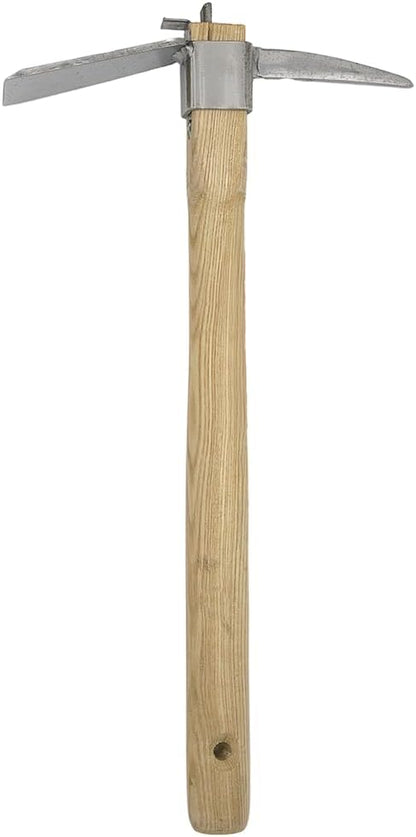 J606 Planting Hoe, 2.5-Inch Wide Stainless Steel Blade, 3-Inch Pick