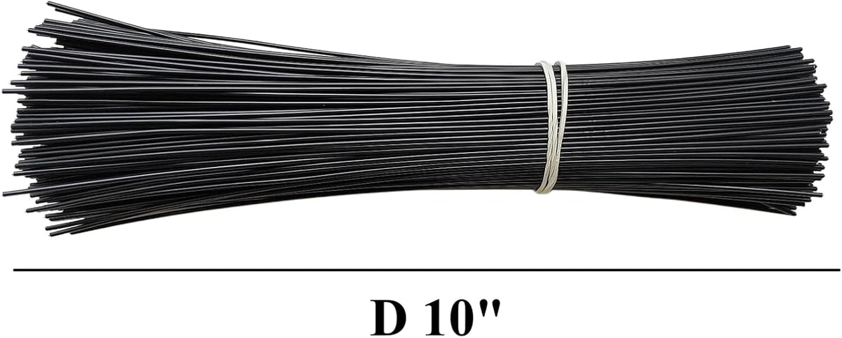 4.72",1000 Pcs,Black,Plastic Twist Ties, Garden Plant Twist Tie Cable Tie, Plastic Cable Ties for Bread Candy Bags, Gift Bags (4.72",Black)