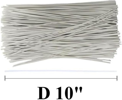 4.72",1000 Pcs,Black,Plastic Twist Ties, Garden Plant Twist Tie Cable Tie, Plastic Cable Ties for Bread Candy Bags, Gift Bags (4.72",Black)