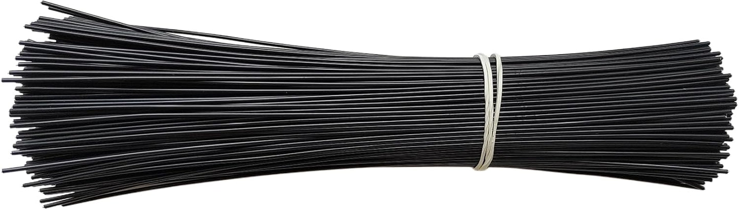 4.72",1000 Pcs,Black,Plastic Twist Ties, Garden Plant Twist Tie Cable Tie, Plastic Cable Ties for Bread Candy Bags, Gift Bags (4.72",Black)