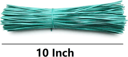 4.72",1000 Pcs,Black,Plastic Twist Ties, Garden Plant Twist Tie Cable Tie, Plastic Cable Ties for Bread Candy Bags, Gift Bags (4.72",Black)