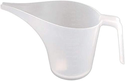 Funnel Pitcher, Food Grade Material Measuring Cup with Long Spout Large Capacity Easy Pour Cup for Bakeware Oils Watering Plants