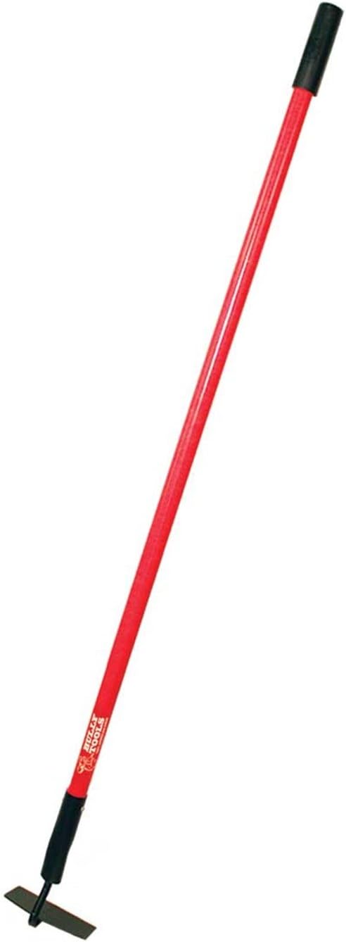 Nursery/Beet Hoe with Fiberglass Handle - Thick 12-Gauge, 6" x 2.5" Steel Head - Ideal Hoe Tool for Gardening Preparation, Uproot, & Soil Prep - Heavy Duty Garden Tool - Made in The USA
